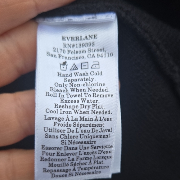 Everlane Charcoal Women's Cardigan - Picture 7 of 8